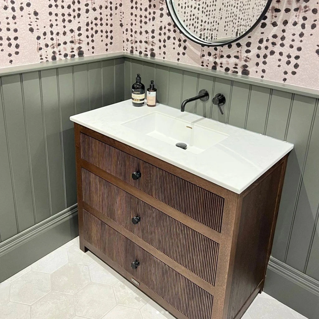 Oak Vanity Units
