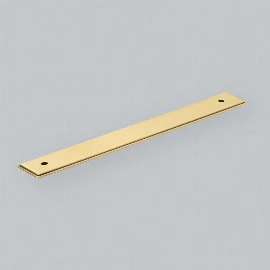 Liberty Pull Handle Backplate 160mm | Brushed Satin Brass