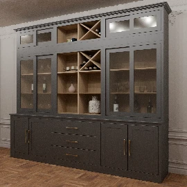 The Stamford Bespoke Display Cabinet