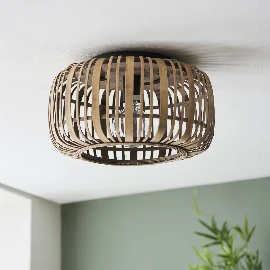 Matteo Ceiling Light Organica Bamboo