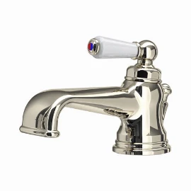 Perrin & Rowe | Monobloc Single Lever Basin Mixer Tap, Nickel