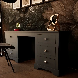 Double Painted Dressing Table - Painted Any Colour