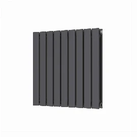 Beacon Double Designer Radiator 600 X 614 - Anthracite