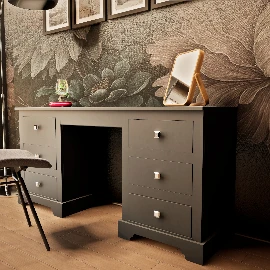 Double Painted Dressing Table - Painted Any Colour