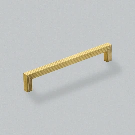 Battersea Pull Handle, 160mm | Brushed Satin Brass