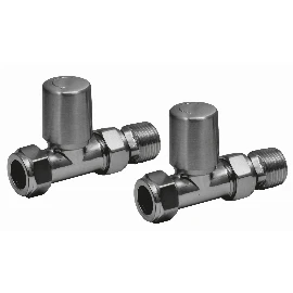 Towel Rail Valves Straight (Pair)