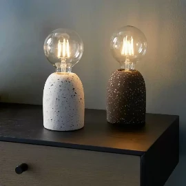 Marblestone Table Lamp Snowfall