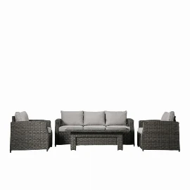 Lysara 3 Seater Dining Set Rising