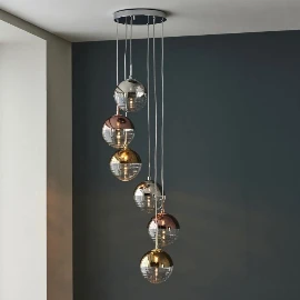 Marisol 6 Pendant Light Chrome