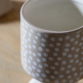 Dotty Planter with Feet