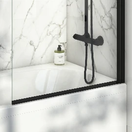 S6mm Black Bath Screen Seal