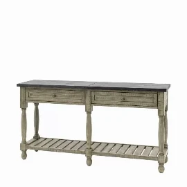 Raincouver 2 Drawer Console