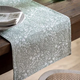 Sage Blooml Table Runner