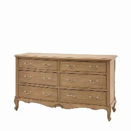Elegance 6 Drawer Chest Weathered