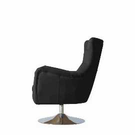 Marlow Swivel Chair Antique Ebony