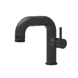 Knaresborough MONO Side Lever Basin Mixer | Matt Black