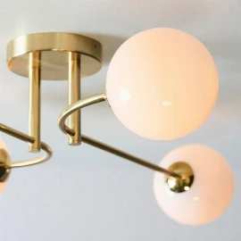 Oscar Ceiling Light - Small - Brushed brass