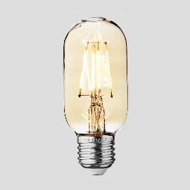 Vintage LED Edison Bulb Old Filament Lamp | 5W E27 Tube T45