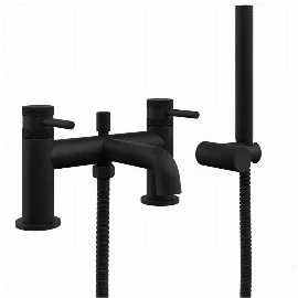 Knaresborough Bath Shower Mixer Tap | Matt Black