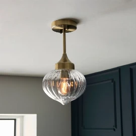 Adderley Ceiling Light - Brass