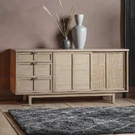 Zenith 3 Drawer 2 Door Sideboard