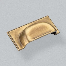 Callcott Cup Handle 64 mm | Dark Brushed Brass