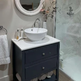 Amy Bathroom Vanity Unit | Sit On Basin