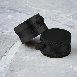 Knaresborough Bath Shower Mixer Tap | Matt Black