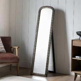 Brooks Cheval Mirror Brushed Brass