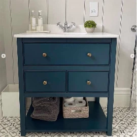 Amy Undercounter Vanity Unit | Painted