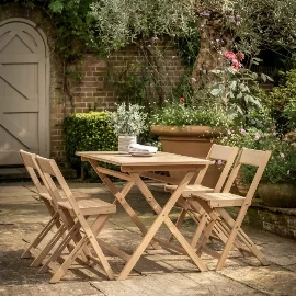 Lindent Folding Chair Organica 2pk