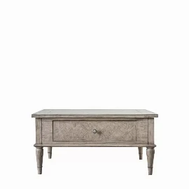 Serenita Square 2 Drawer Coffee Table