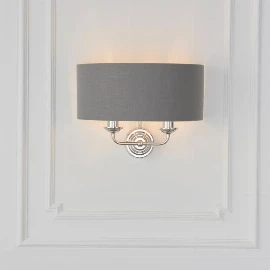 Ardengrove 2 Wall Light - Charcoal