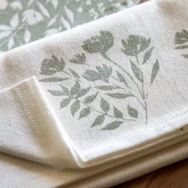 Sage Blooml Napkin (4pk)