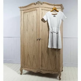 Elegance 2 Door Wardrobe Weathered