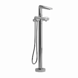 Riobel Parabola Freestanding Bath Shower Mixer | Chrome