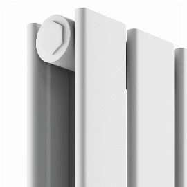 Beacon Double Designer Radiator 600 X 614 - White