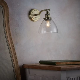 Hanssen Wall Sconce - Antique Brass