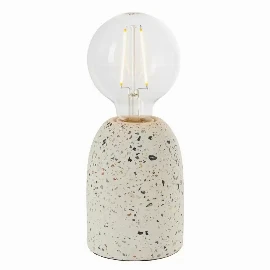 Marblestone Table Lamp Snowfall