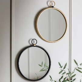 Tidewell Mirror - Small - Gold