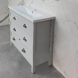 Ava Chest Painted Bathroom Vanity | Modern Ceramic Sink