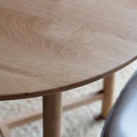 Kingsley Round Dining Table Oak