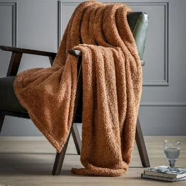 Teddy Fleece Throw