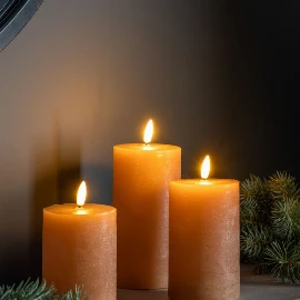 LED Candle Rustic