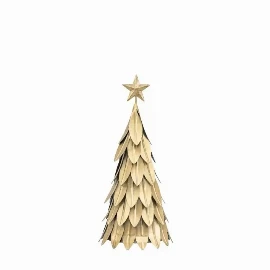 Xmas Tree Leoyr Large Antique Gold