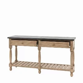 Raincouver 2 Drawer Console