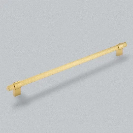 Aspen Pull Handle 448 mm | Brushed Satin Brass