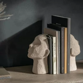 Craniumz Bookend Cream (Set of 2)