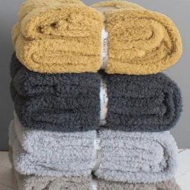 Teddy Fleece Throw