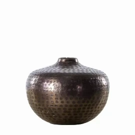 Leiani Vase Round Bronze